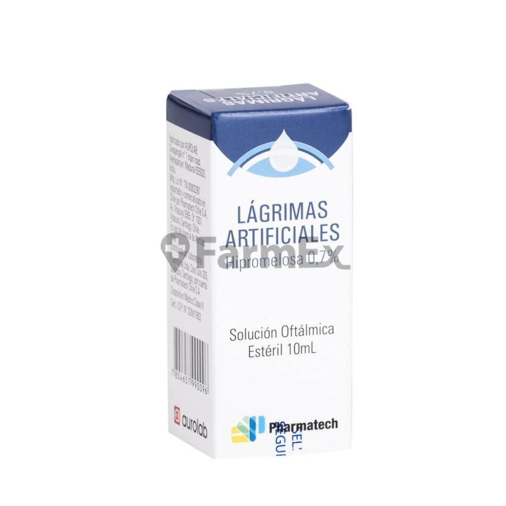 Lágrimas Artificiales Oftálmicas 0,7% x 10 mL Farmex-Pluxee-Persistente